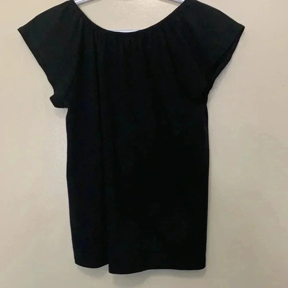 Ann Taylor, NWOT, soft cotton, simple tunic style, cap sleeves top - Picture 3 of 4